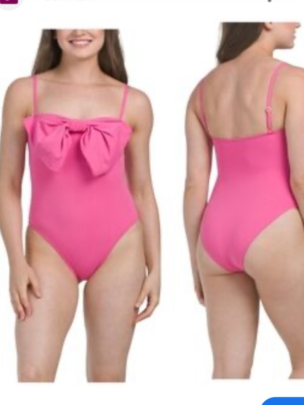Hutch Fuchsia Bow One-Piece Swimsuit Women’s 2X